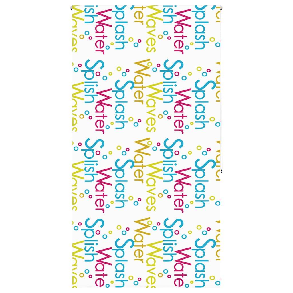 vidaXL Duschrollo 120x240 cm Stoffbreite 116 cm