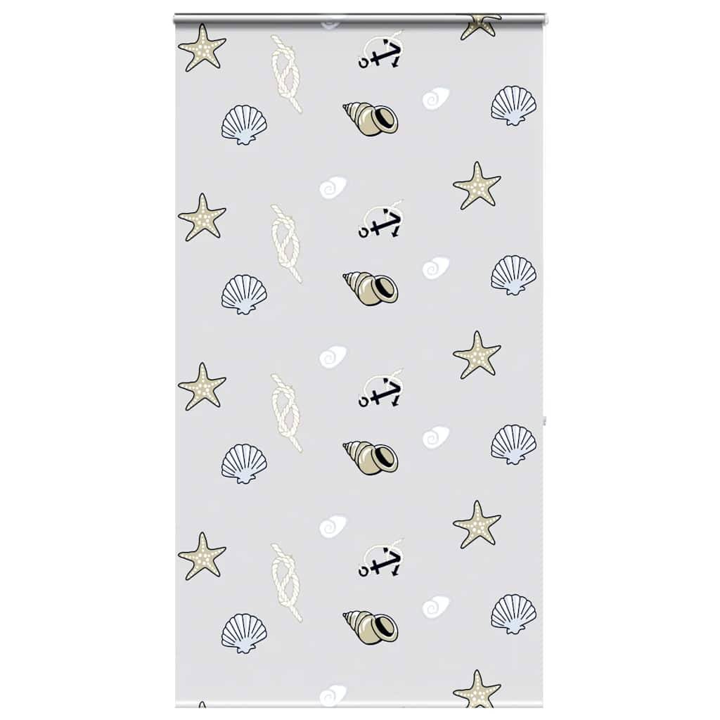 vidaXL Duschrollo mit Kassette 140x240 cm Stoffbreite 136 cm