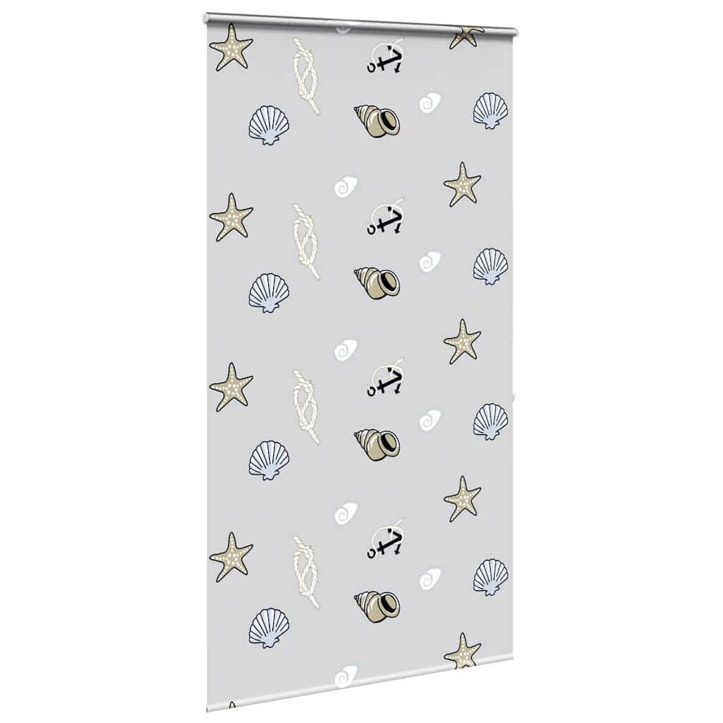 vidaXL Duschrollo mit Kassette 130x240 cm Stoffbreite 126 cm