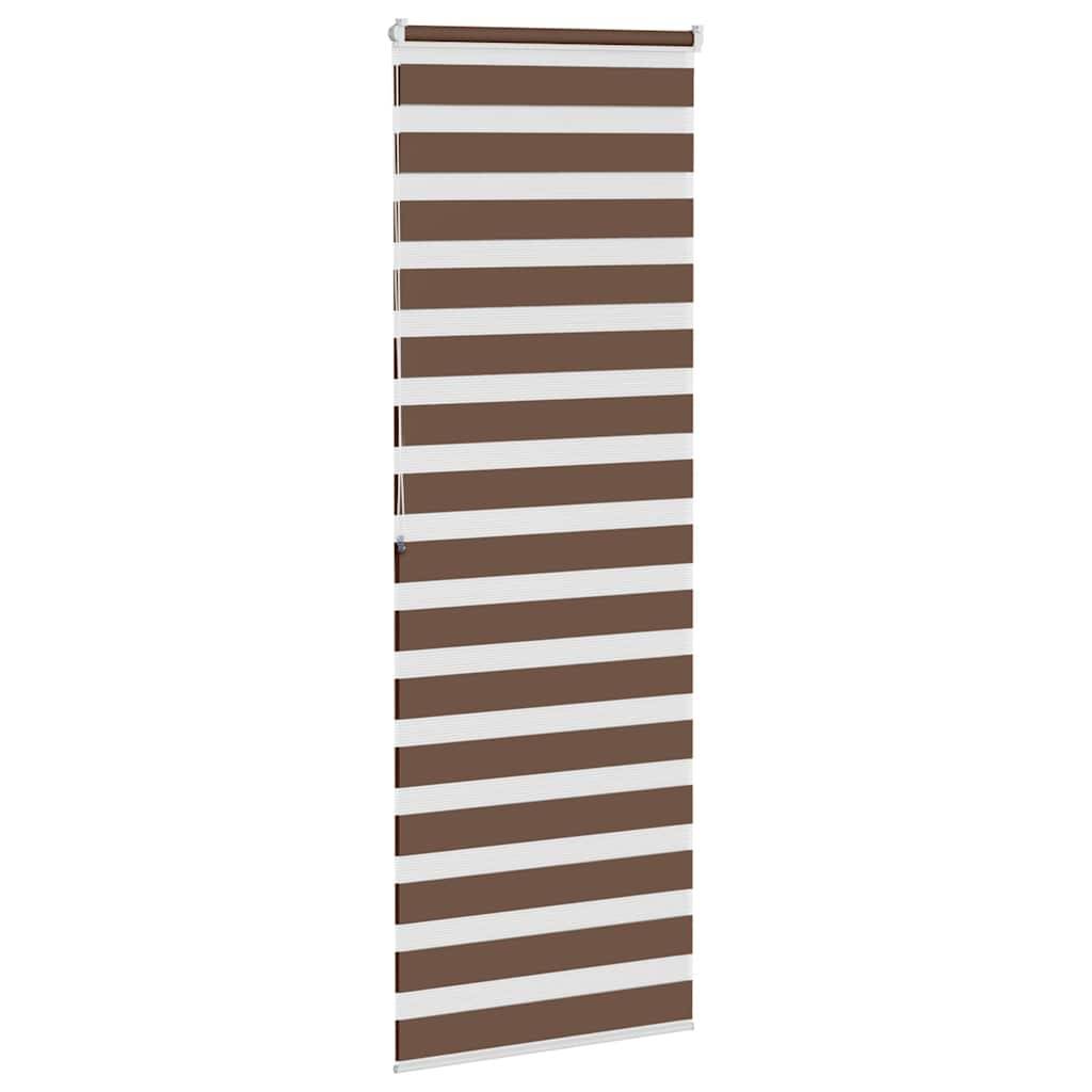 vidaXL Plissee Hellgrau 75x200 cm Stoffbreite 74,4 cm Polyester