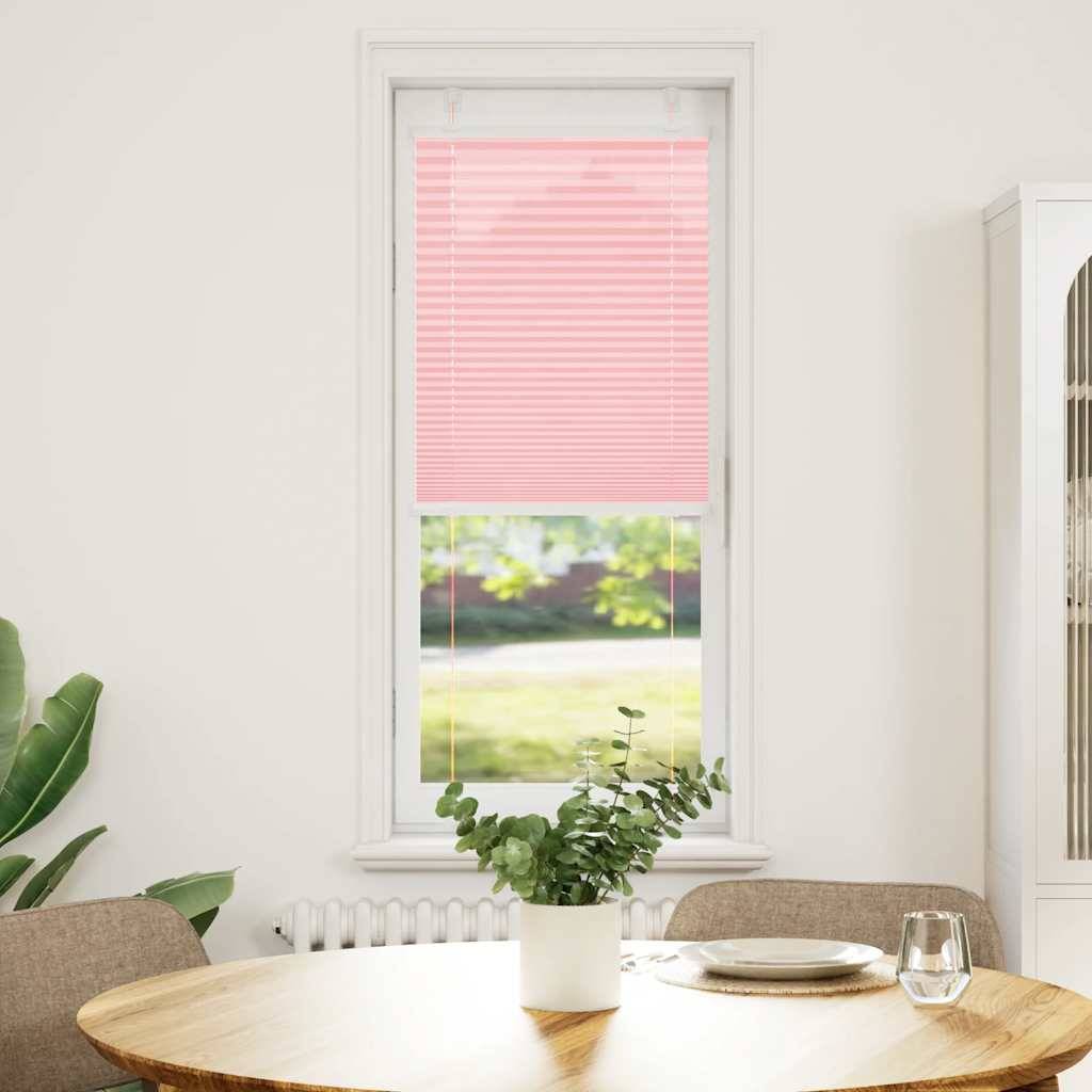 vidaXL Plissee Rosa 45x150 cm Stoffbreite 44,4 cm Polyester
