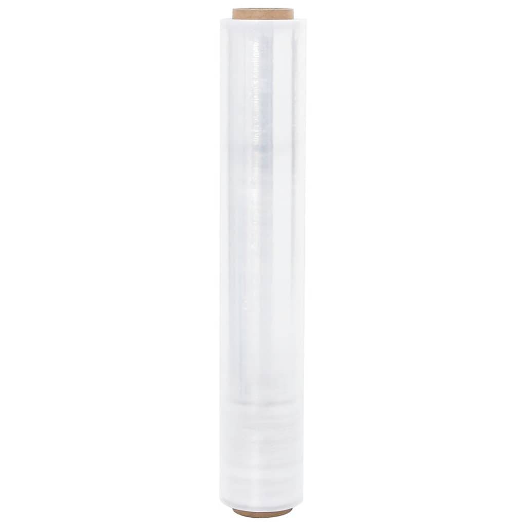 vidaXL Stretchfolie 6 Stk. Transparent 20 μm 50 cm x 150 m