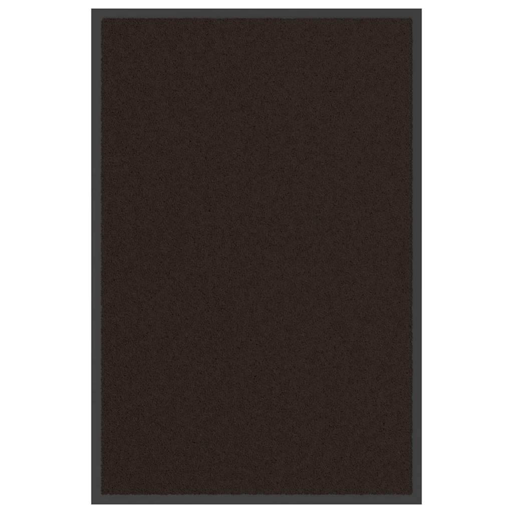 vidaXL Fußmatte Braun 60x90 cm