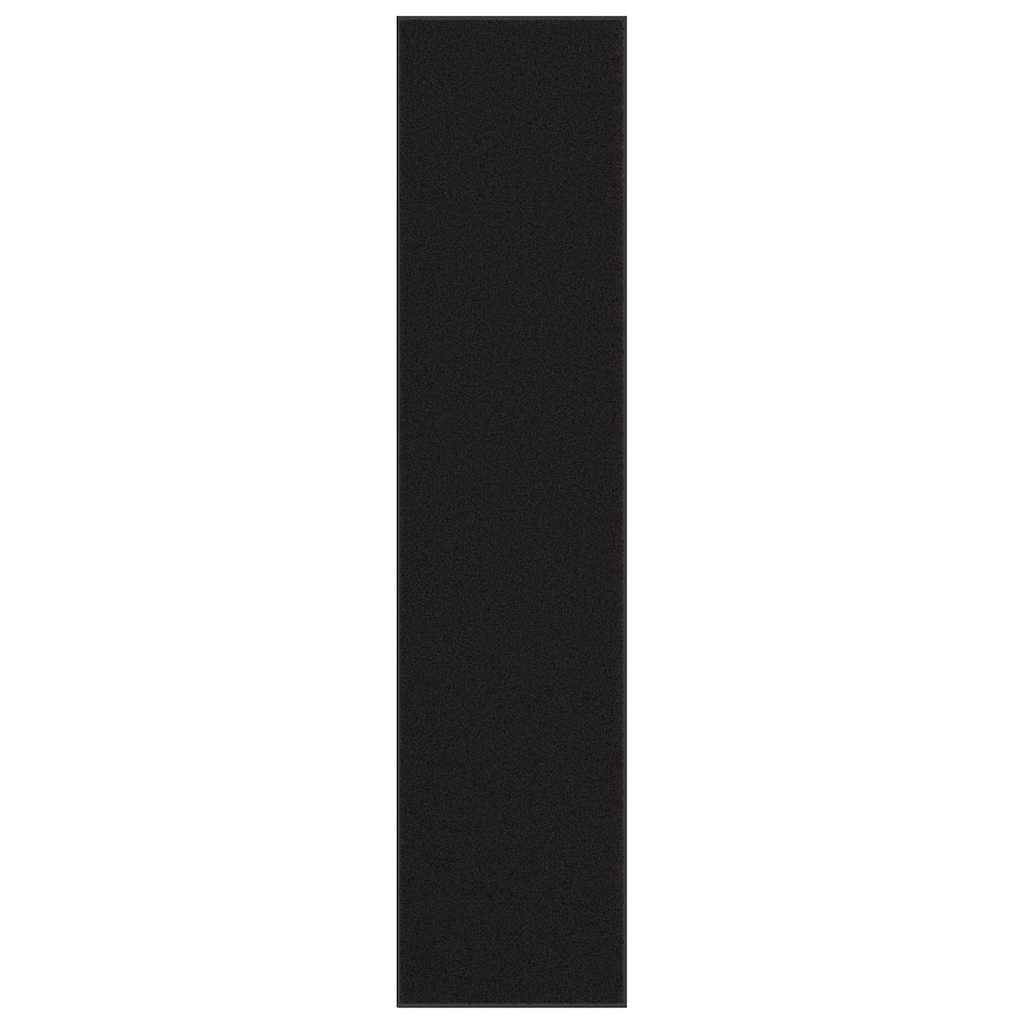 vidaXL Fußmatte Schwarz 115x500 cm