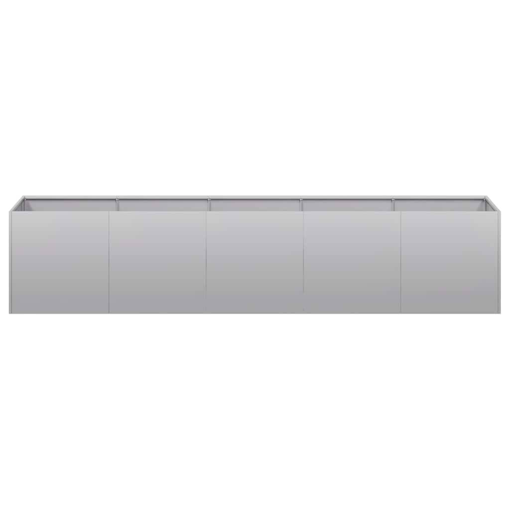 vidaXL Pflanzkübel 200x40x40 cm Verzinkter Stahl