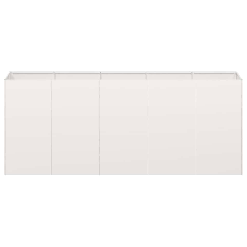 vidaXL Pflanzkübel 200x40x80 cm Edelstahl