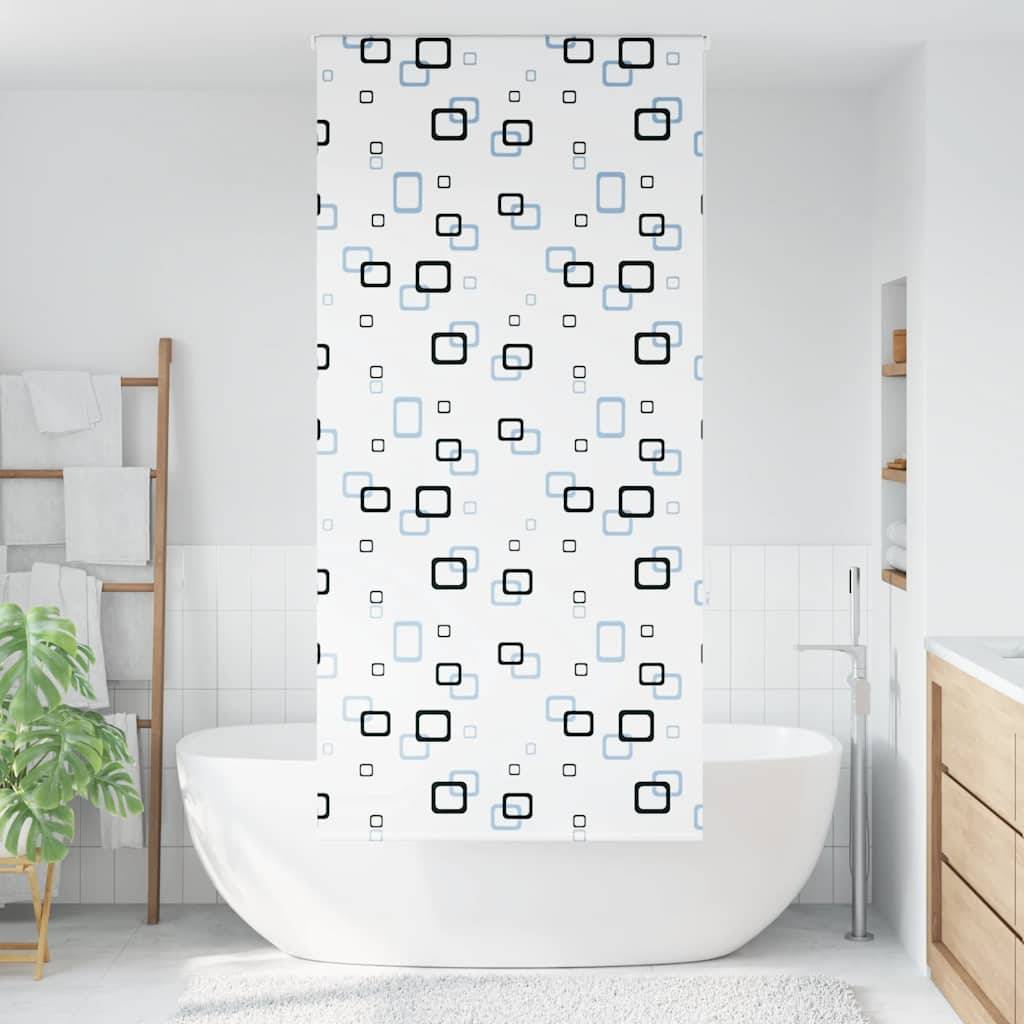 vidaXL Duschrollo 100x240 cm Stoffbreite 96 cm