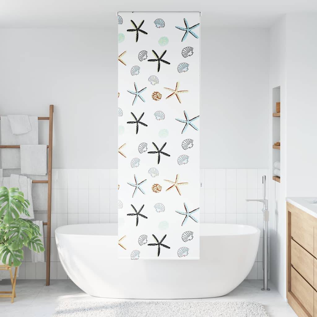 vidaXL Duschrollo 60x240 cm Stoffbreite 56 cm