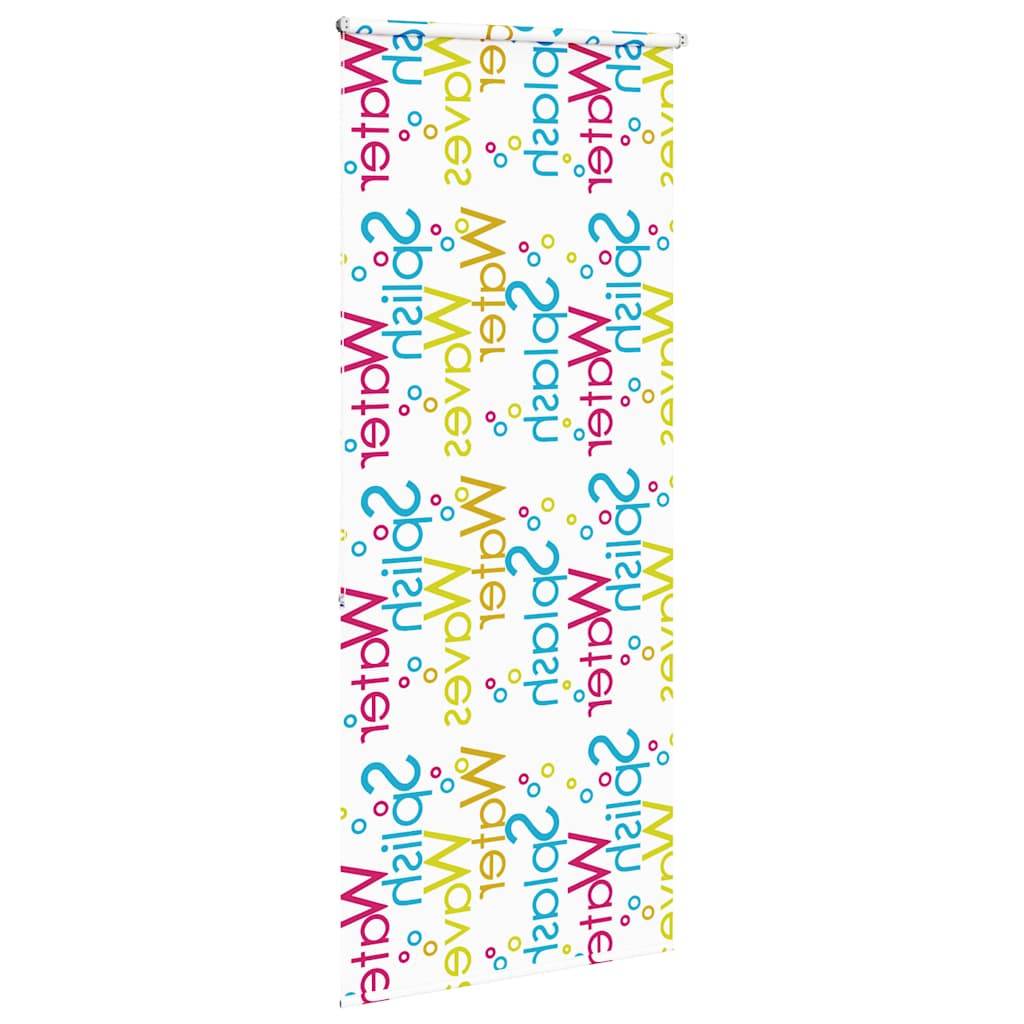 vidaXL Duschrollo 110x240 cm Stoffbreite 106 cm