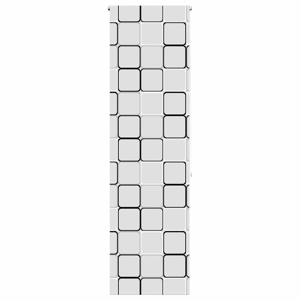 vidaXL Duschrollo 70x240 cm Stoffbreite 66 cm