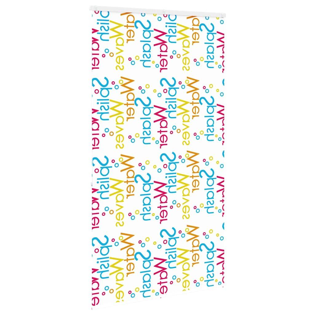 vidaXL Duschrollo mit Kassette 120x240 cm Stoffbreite 116 cm