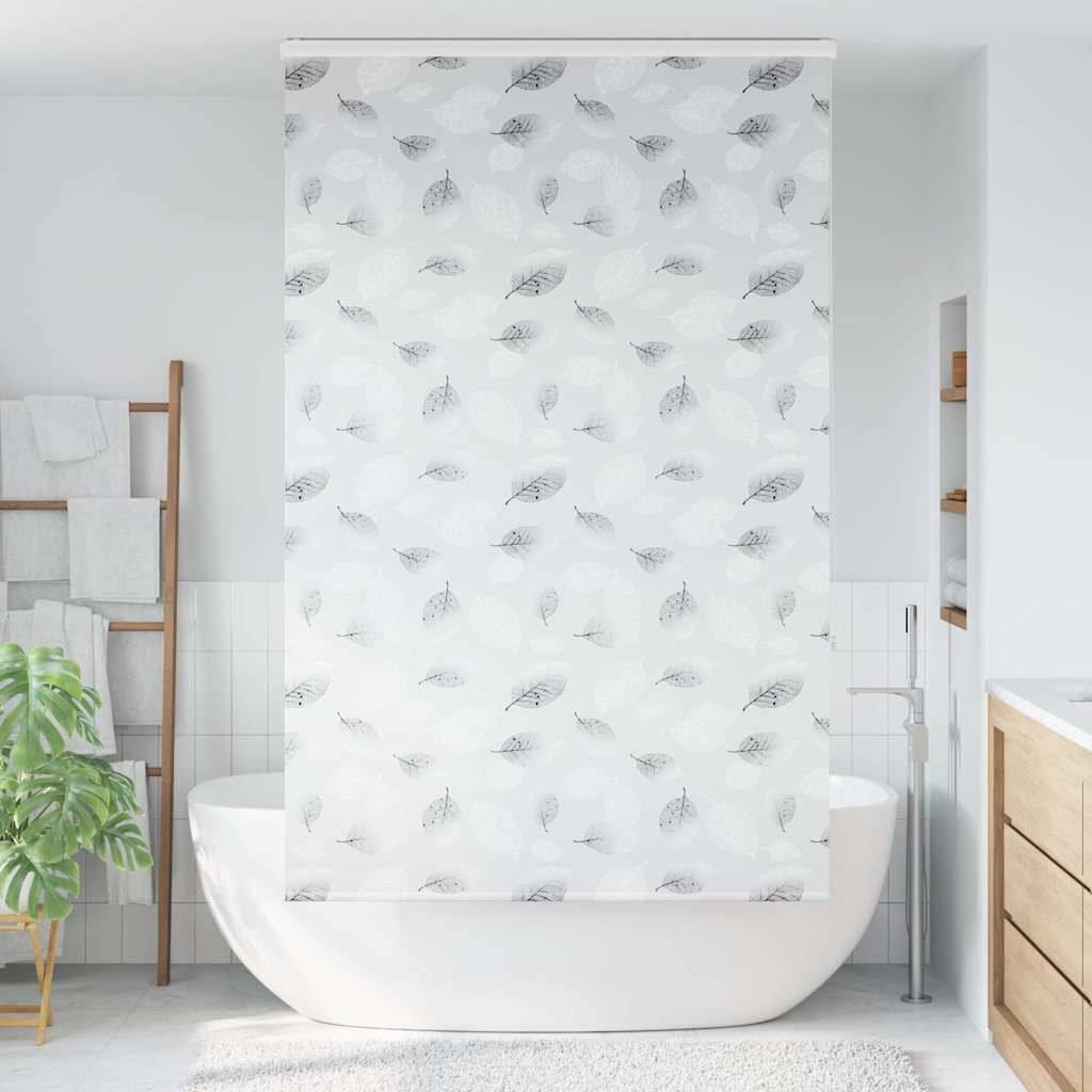 vidaXL Duschrollo mit Kassette 130x240 cm Stoffbreite 126 cm