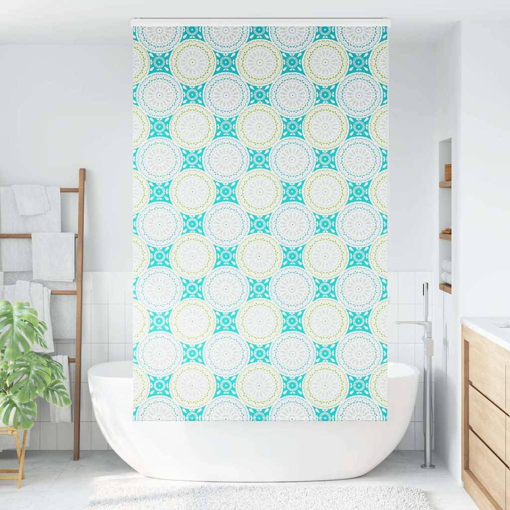 vidaXL Duschrollo mit Kassette 120x240 cm Stoffbreite 116 cm