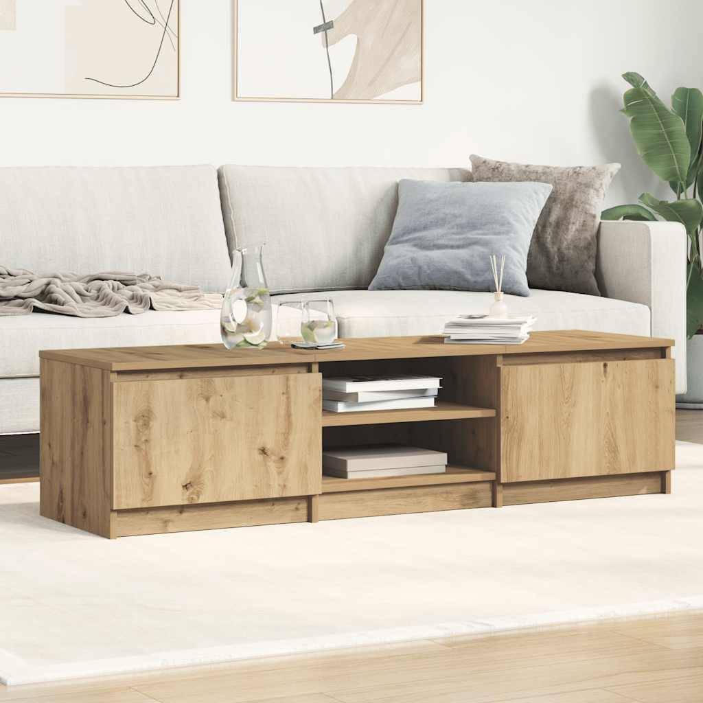 vidaXL TV-Schrank Artisan-Eiche 140x40x36 cm Holzwerkstoff