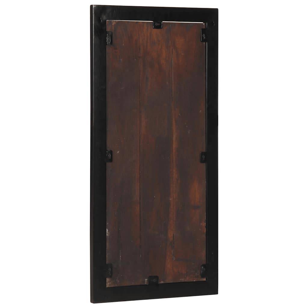 vidaXL Garderobe Mehrfarbig 40x2x80 cm Altholz Massiv