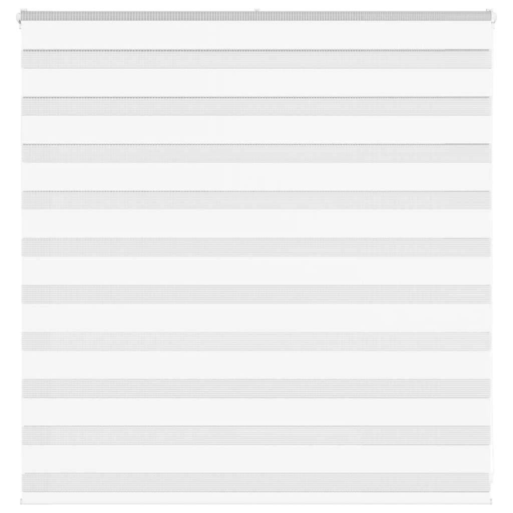 vidaXL Zebrarollo Weiß 150x100 cm Stoffbreite 145,9 cm Polyester