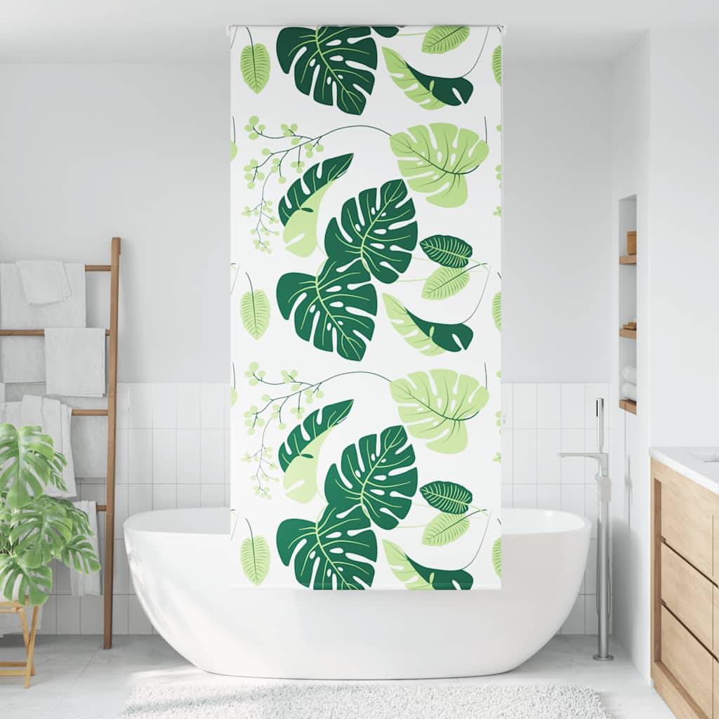 vidaXL Duschrollo 110x240 cm Stoffbreite 106 cm