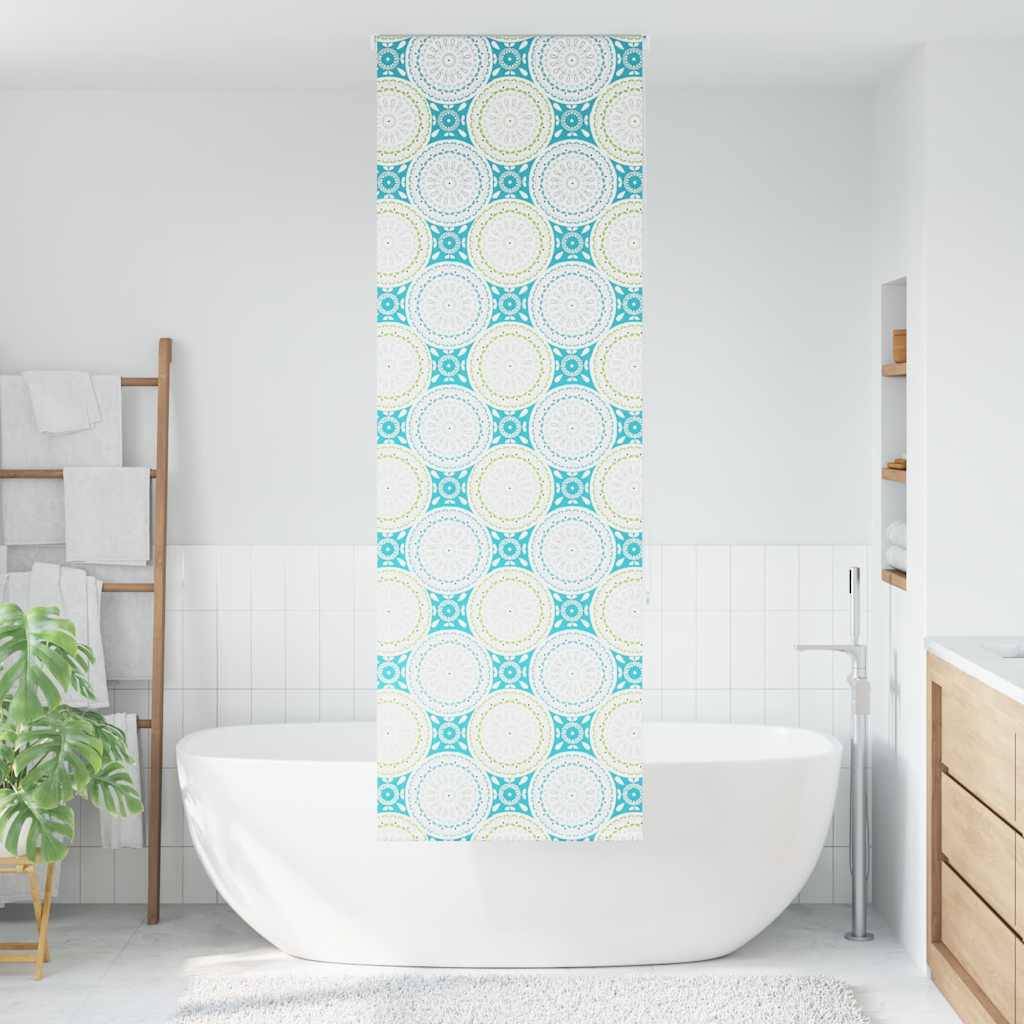 vidaXL Duschrollo 60x240 cm Stoffbreite 56 cm