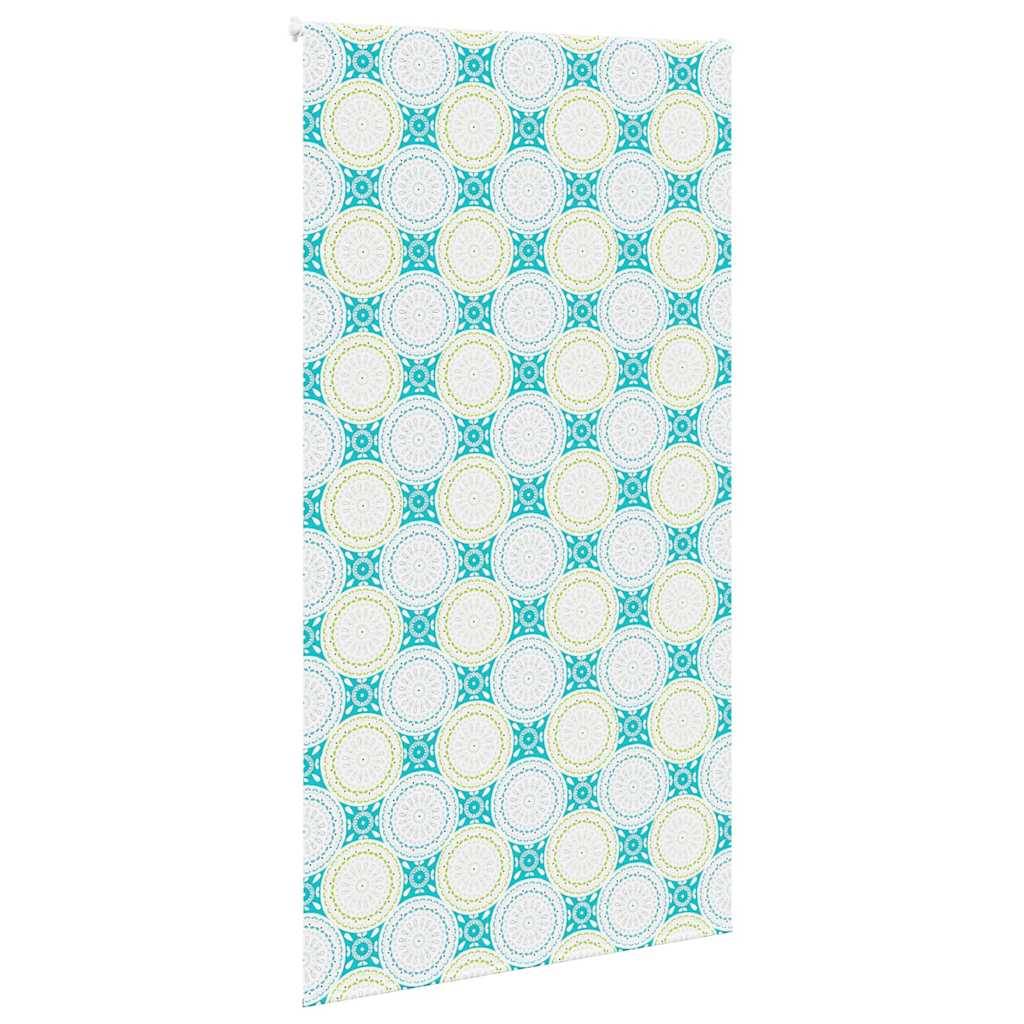 vidaXL Duschrollo 130x240 cm Stoffbreite 126 cm