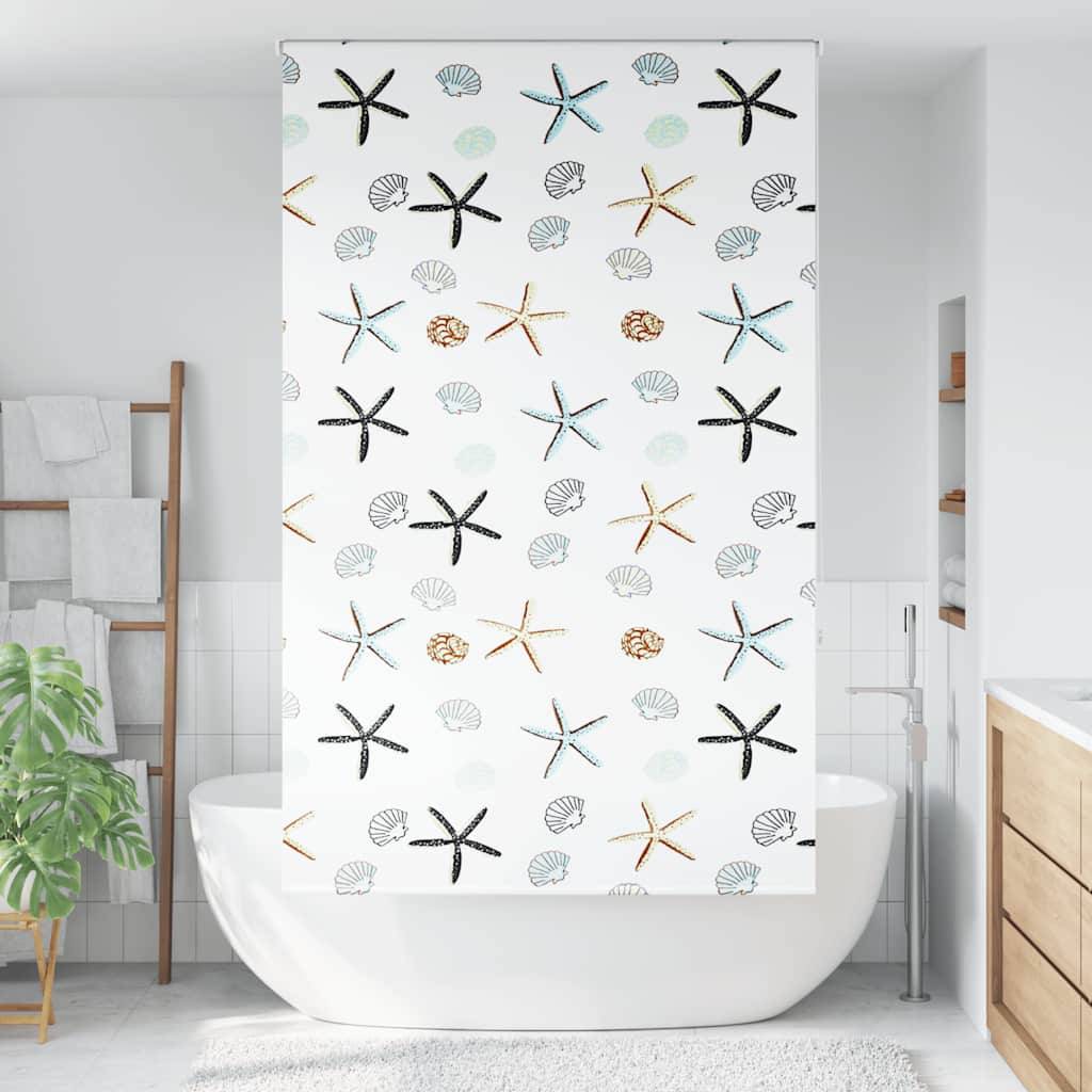 vidaXL Duschrollo 120x240 cm Stoffbreite 116 cm
