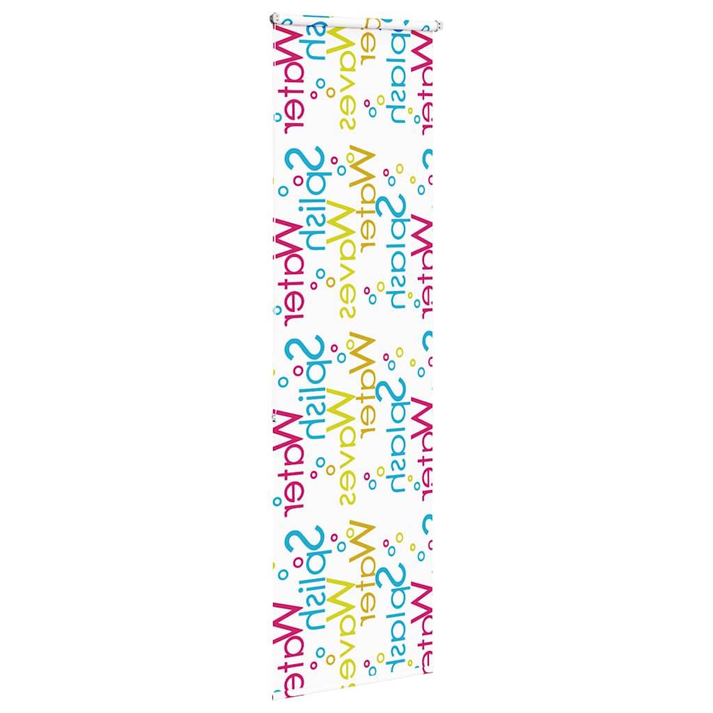 vidaXL Duschrollo 70x240 cm Stoffbreite 66 cm