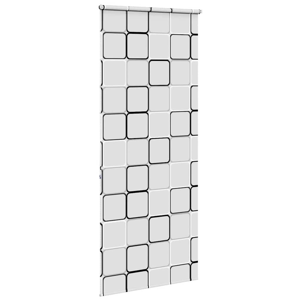vidaXL Duschrollo 110x240 cm Stoffbreite 106 cm