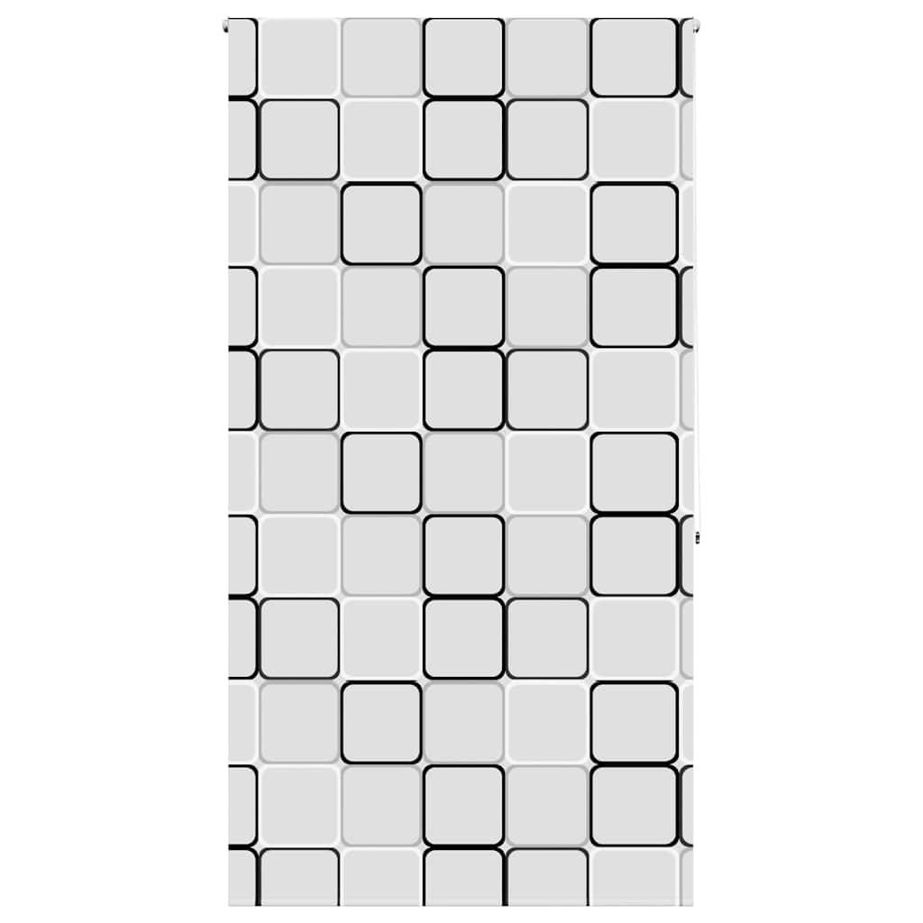 vidaXL Duschrollo 130x240 cm Stoffbreite 126 cm