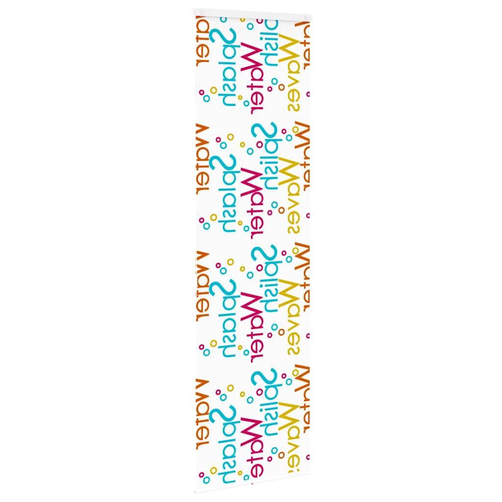 vidaXL Duschrollo mit Kassette 80x240 cm Stoffbreite 76 cm