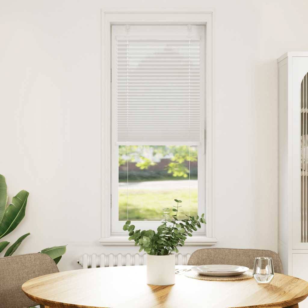 vidaXL Plissee Hellgrau 50x100 cm Stoffbreite 49,4 cm Polyester