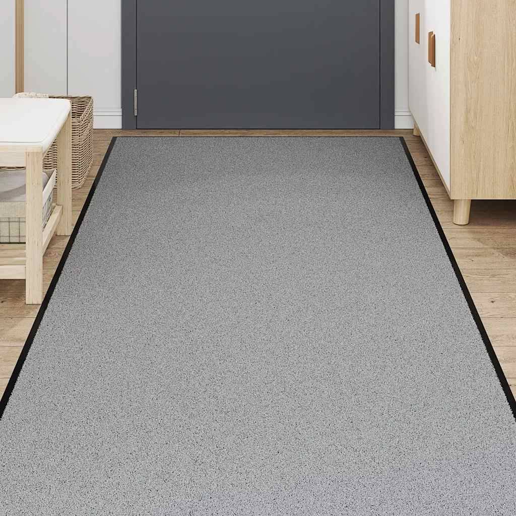 vidaXL Fußmatte Grau 115x300 cm