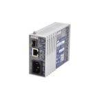 AMG265M-1GBT-1S-P90, Industrieller Mini Medienkonverter, 1 x 10/100/1000BT RJ45 60/90W, 1 x 100/1GBFX SFP, DIN Rail / W