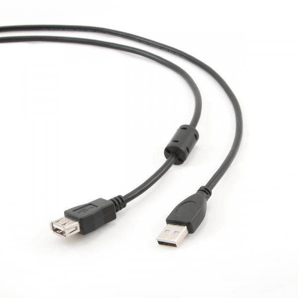 gembird Premium Qualität USB 2.0 Verlängerungskabel, 4,5m Multimedia-Technik USB-Kabel