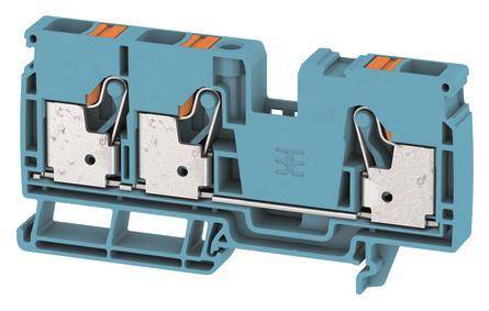 Weidmüller A3C 10 BL Reihenklemmen A-Reihe Universal 2490510000 (Inhalt 25 Stück)