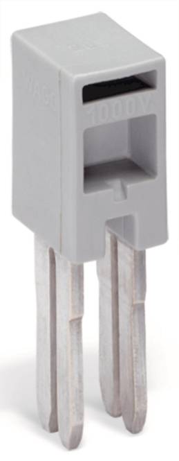 WAGO 285-435 Brücker,isoliert,grau Industriematerial Verbindungstechnik Reihenklemmen