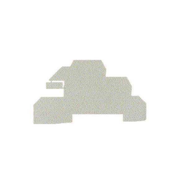 Weidmüller WAP WDL2.5/S Reihenklemme Zubehör Abschlusspl. dklbeige 1067700000 (Inhalt 1 Stück)