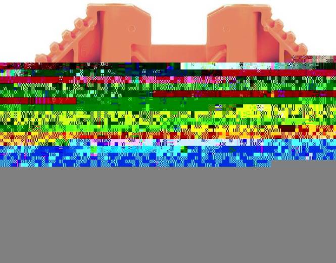 Weidmüller WDU 2.5 OR Durchgangsklemme 2,5qmm Schraubanschluss 1020060000 (Inhalt 1 Stück)