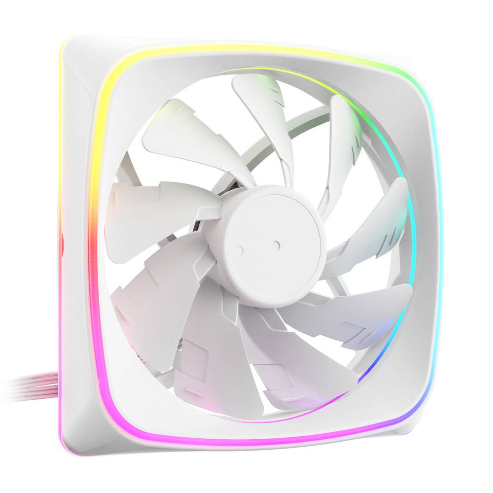 Sharkoon Lüfter 120*120*25 SHARK Lights PWM RGB weiß