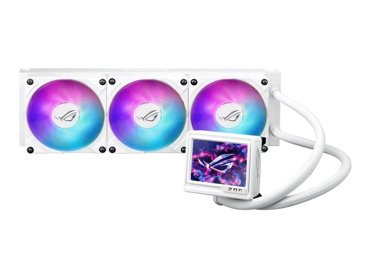 ASUS ROG RYUJIN III - White Edition - Flüssigkühlsystem für CPU im Waterblock-Design - Kühlergröße: 360 mm - (für: AM4,