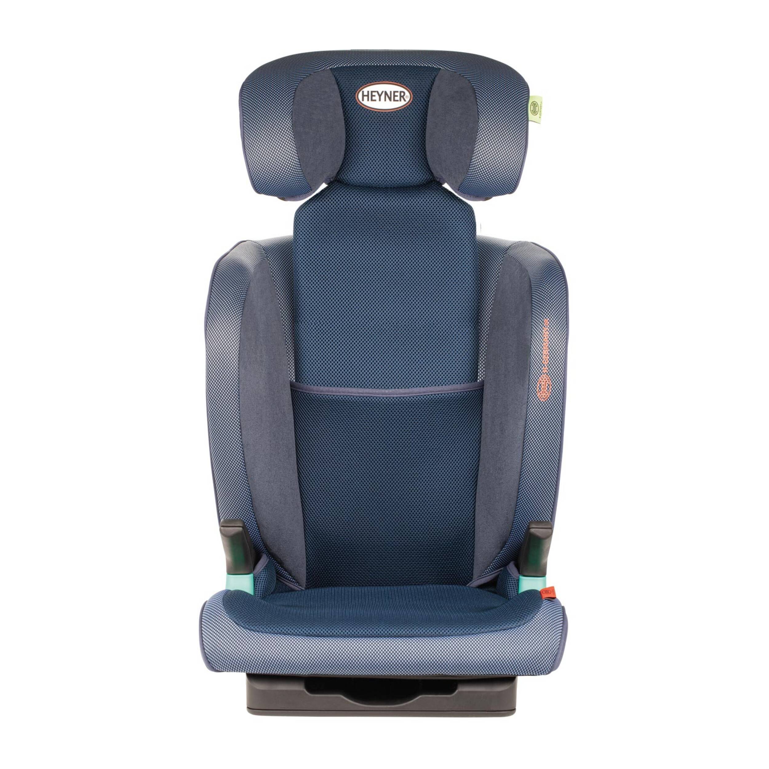 HEYNER® KIDS Kindersitz-Isofix-I-Size 15-36kg Autokindersitz 95-150 cm, 4-12 Jahre Gruppe II/III Autositz Sitzschale für