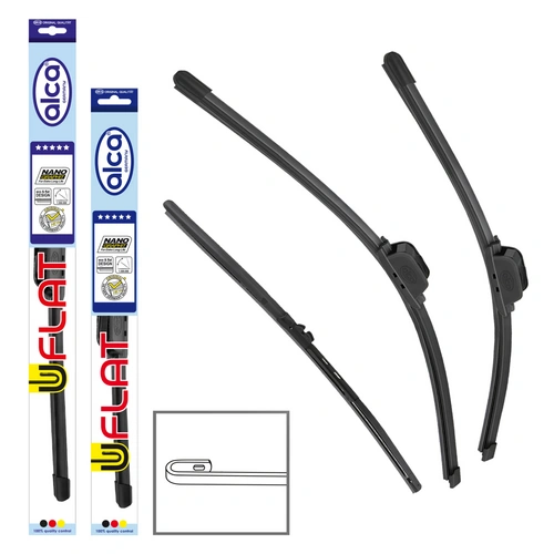 alca® Scheibenwischer Set mit Heckscheibenwischer passend für LAND ROVER DEFENDER Station Wagon (09.1990 - 02.2016) alca® Scheibenwischer Set mit Heckscheibenwischer passend für LAND ROVER DEFENDER Station Wagon (09.1990 - 02.2016)