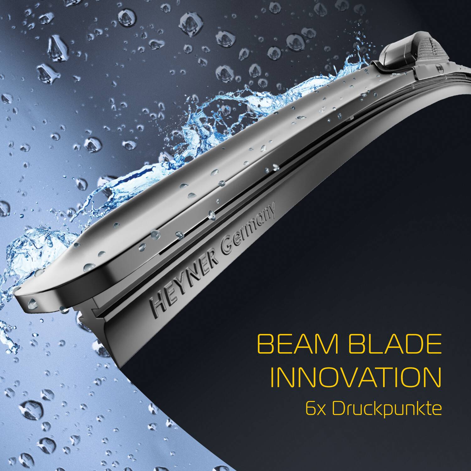 HEYNER® Scheibenwischer für CHERY TIGGO 8 PLUS 09.2024 - 08.2026, HYBRID Flachbalkenwischer,