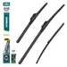 HEYNER® Scheibenwischer Set mit Heckwischer passend für VW POLO IV (05.2005 - 11.2009) HYBRID Flachbalkenwischer HEYNER® Scheibenwischer Set mit Heckwischer passend für VW POLO IV (05.2005 - 11.2009) HYBRID Flachbalkenwischer