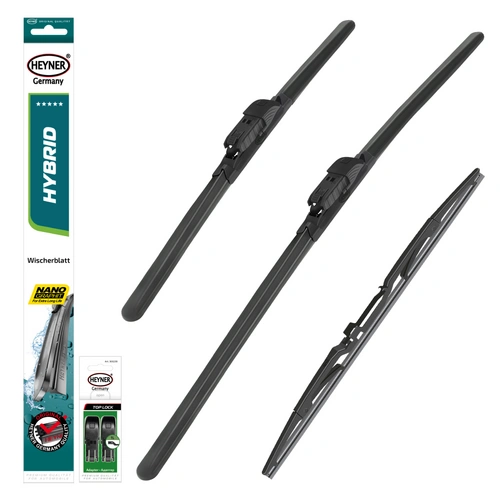 HEYNER® Scheibenwischer Set mit Heckscheibenwischer passend für FORD TOURNEO CUSTOM Bus (12.2012 - 03.2025) HYBRID HEYNER® Scheibenwischer Set mit Heckscheibenwischer passend für FORD TOURNEO CUSTOM Bus (12.2012 - 03.2025) HYBRID