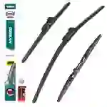 HEYNER® Scheibenwischer Set mit Heckwischer passend für SEAT LEON (05.2005 - 02.2009) HYBRID Flachbalkenwischer HEYNER® Scheibenwischer Set mit Heckwischer passend für SEAT LEON (05.2005 - 02.2009) HYBRID Flachbalkenwischer