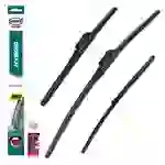 HEYNER® Scheibenwischer Set mit Heckwischer passend für VW TAIGO (09.2021 - 07.2025) HYBRID Flachbalkenwischer HEYNER® Scheibenwischer Set mit Heckwischer passend für VW TAIGO (09.2021 - 07.2025) HYBRID Flachbalkenwischer