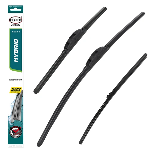 HEYNER® Scheibenwischer Set mit Heckscheibenwischer passend für MERCEDES-BENZ VANEO (02.2002 - 01.2004) HYBRID HEYNER® Scheibenwischer Set mit Heckscheibenwischer passend für MERCEDES-BENZ VANEO (02.2002 - 01.2004) HYBRID
