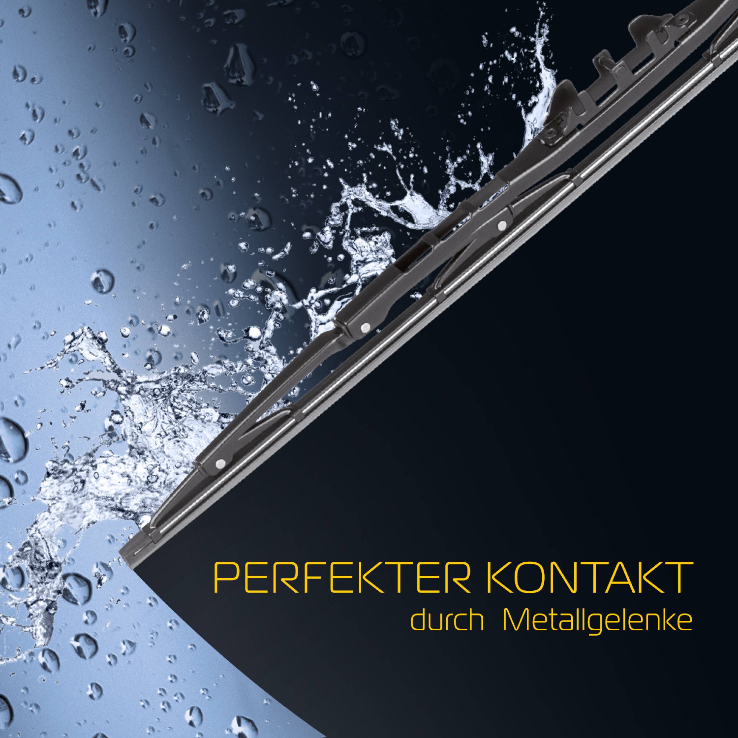 HEYNER® Scheibenwischer Set passend für LAND ROVER DISCOVERY V (04.2017 - 03.2025) EXCLUSIVE Gelenkwischer, klassisch