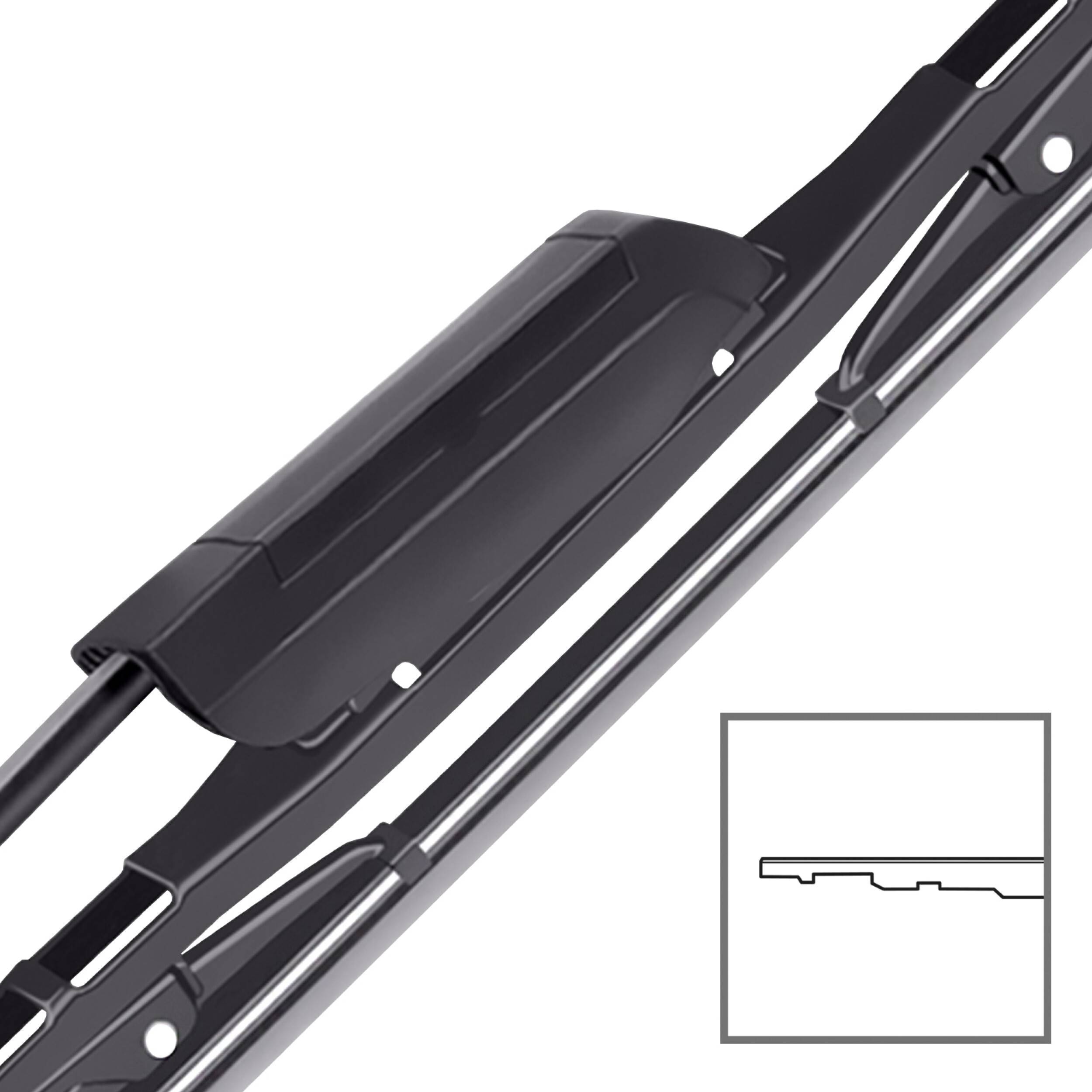 HEYNER® Scheibenwischer Set passend für MAYBACH EQS / EQS SUV (01.2021 - 03.2025) EXCLUSIVE Gelenkwischer, klassisch