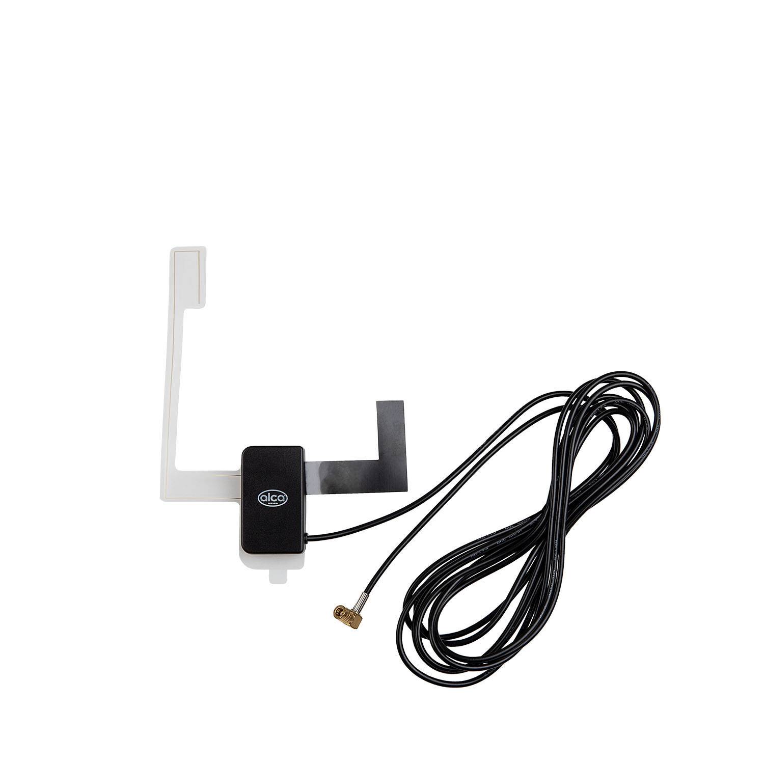 alca® Scheibenantenne DAB+ Aktiv-Verstärker für Digitalradio im Pkw Glasklares Digitalradio ohne Rauschen,