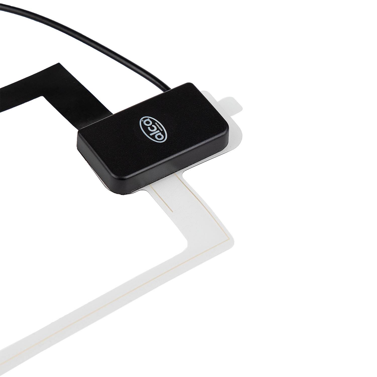 alca® Scheibenantenne DAB+ Aktiv-Verstärker für Digitalradio im Pkw Glasklares Digitalradio ohne Rauschen,